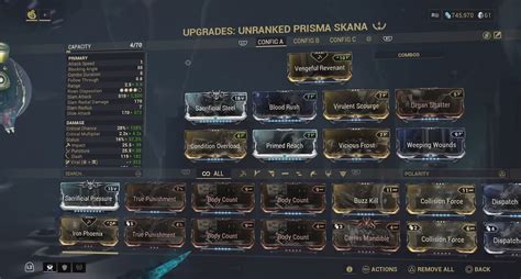 Prisma skana build  by wiktornax — last updated a year ago (Patch 31